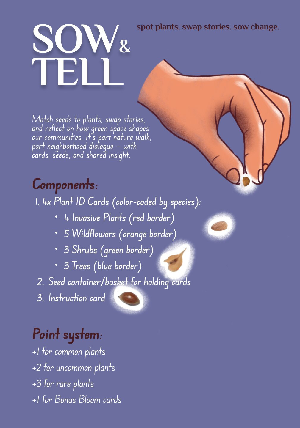 Sow & Tell — A Seed Collection Activity for Community Engagement